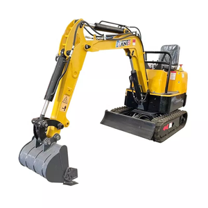 Hot Sale <b>Towable</b> Mini Excavator 1ton with Cast Iron Counterweight Bagger for - Product Image 2