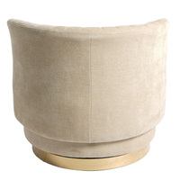Fauteuil d'appoint de luxe pour petit espace, chaise longue rembourrée pour salon, café, restaurant, canapé de sol, fauteuil à bras