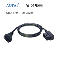 Câble de périphérique ELD AOTAI PT30 OBD2, câble OBDII robuste, périphérique d'enregistrement électronique pour camions Volvo ou Mack