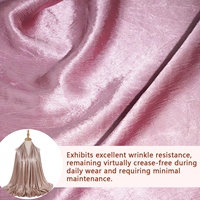 Nouveautés 150CM Largeur Imitation Acide Acétique Dubaï Crêpe Femmes Satin Crêpes Tissu