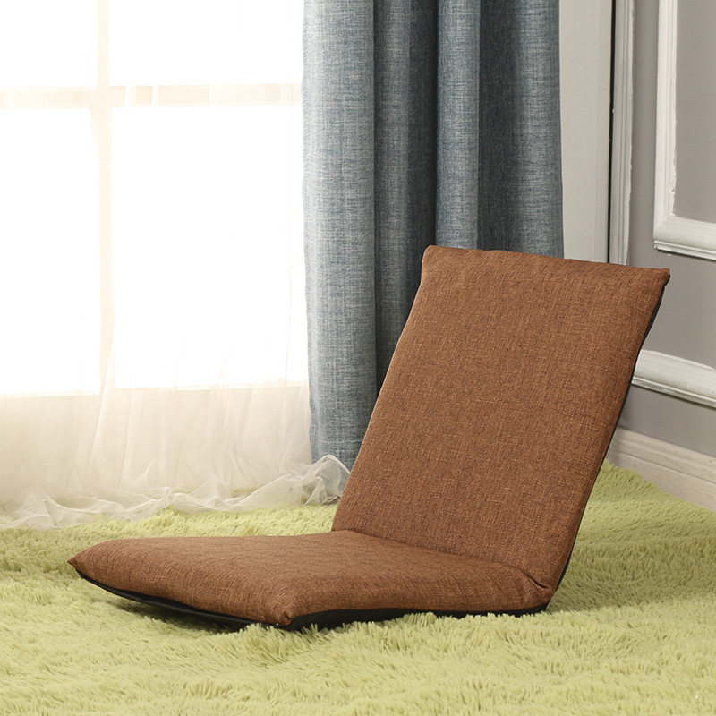 Portable Outdoor Indoor Floor Sofa Chair Colorful Fabric Foldable Chair dining table and chair for reading and praying