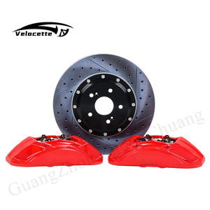 Nouvel ensemble d'étriers de frein de voiture à 4 pistons F55 pour roue avant, disque de 355 mm, VW PQ24/PQ25 et BMW E46 E90 E92 M3 E60 M5, système de freinage amélioré - Product Image 2