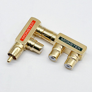 Tête de convertisseur audio pivotante <span class=keywords><strong>Lotus</strong></span> 1/2 plaqué <span class=keywords><strong>or</strong></span> - Product Image 4