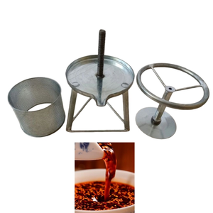 Compact Stainless Steel Manual Juice Extractor for Home Kitchen Fruit and Vegetable Processing - Product Image 5