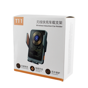 Nuevo diseño magnético coche cargador inalámbrico 15 W teléfono móvil coche teléfono soporte bobina inducción - Product Image 6