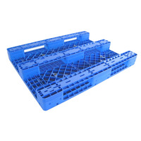 Palette en plastique à grille pour rayonnage industriel 4 voies, durable, de haute qualité, personnalisée, bon marché, 1400*1100*150mm, de l'usine d'origine HUADU
