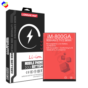 Batterie de remplacement pour téléphone IM-800GA 800mAh, batterie au lithium de qualité supérieure pour IBall - Product Image 1