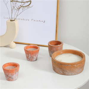 Pot de bougie <span class=keywords><strong>en</strong></span> céramique pièces, décoration moderne de mariage, pour la maison, bon marché, nouveauté - Product Image 3