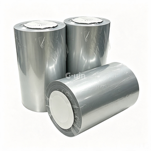 High Quality Printing <b>Machinery</b> Materials Transparent Silver Self-adhesive <b>Stickers</b> Roll Material for Label <b>printer</b> Use - Product Image 5