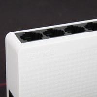 5 Port 10/100Mbps Ethernet Network Switch Desktop Unmanaged RJ45 LAN Hub Splitter 1.6Gbps Plug and Play untuk Rumah Kantor CCTV