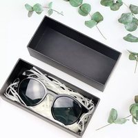 Boîte à lunettes en papier de carton avec logo personnalisé Boîte en carton pour lunettes de soleil Boîte cadeau