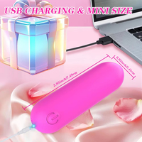 10-Gang Mini Bullet Vibrator G-Punkt Vibration Vagina Klitoris Stimulator Dildo Vibrator Erwachsenen-Sexspielzeug für Frauen Masturbation