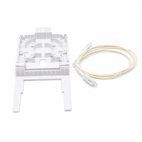 Unit ONU Sub Fiber FTTR Melontel MT-UNF-231Z dengan WiFi 6, Braket Pemasangan Dinding Jaringan GPON untuk Apartemen Besar