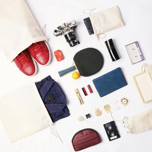 Bolsa de Tela Ecológica Reutilizable de Algodón 100% Orgánico con Doble Cordón para Frutas y Verduras - Product Image 3