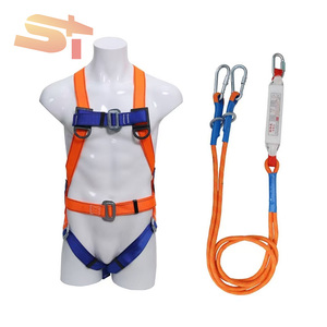Cinto de Segurança Certificado CE SIKE com Fivela de Conexão Rápida, Comprimento Ajustável, Anel D de Aço, Âncora Vertical para Linha de Vida, Capacidade de Quebra de 2200kg - Product Image 5