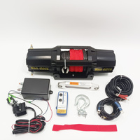 Treuil électrique 4x4, 12v ou 24v, approuvé CE, en promotion