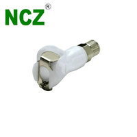NCZ 1/4 Flow série PMC connecteur femelle de type N Ferruleless Polytube Fitting OD1/4 6mm encre eau froide gaz universel 1304