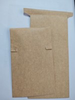 Sacs en papier kraft résistants à l'humidité pour échantillons de sable et de sol