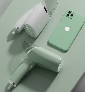 Vaporizador portátil <span class=keywords><strong>para</strong></span> ropa, vaporizador de ropa de viaje de mano, <span class=keywords><strong>plancha</strong></span> de <span class=keywords><strong>vapor</strong></span> <span class=keywords><strong>para</strong></span> eliminar arrugas de ropa de calentamiento rápido - Product Image 3