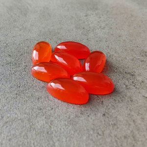 พลอยคาร์เนเลียนธรรมชาติทรงรียาวแบบหลวมสำหรับทำเครื่องประดับ - Product Image 2