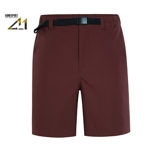 Shorts tactiques en toile unie pour homme A-1, taille haute, fermeture éclair, séchage rapide, respirant, pour entraînement en extérieur et vêtements de travail - Product Image 2