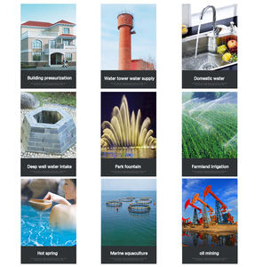 Bombas de agua sumergibles de pozo profundo centrífugo multietapa de acero inoxidable y repuestos de bombas de agua - Product Image 5