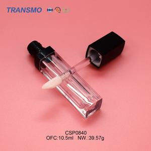 Emballage de gloss à lèvres avec gros pinceau, logo personnalisé, tubes d'huile à lèvres 8,5 ml, tubes de gloss à lèvres vides avec gros pinceau - Product Image 4