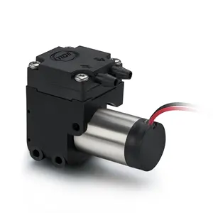 Fluidsmart düşük akış sessiz çekirdeksiz fırça 4V DC mikro hava vakum pompası elektrikli mini diyafram hava pompası el enstrüman için