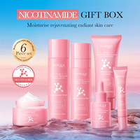 6 Pièces BIOAOUA Curcuma Antioxydant Élastique Hydratant Soins de la Peau Six Set Coffret Cadeau