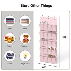 Authentic Over the Door <b>Shoe</b> Organiser Hanging <b>Shoe</b> Organiser with 20 Pockets Space Saving Hanging <b>Shoe</b> Rack <b>Shoe</b> Storage <b>Holder</b> - Product Image 1
