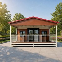 Maisons préfabriquées de luxe, villas, norme australienne, maison conteneur extensible de 20 pieds et 30 pieds pour bureau, école, en acier