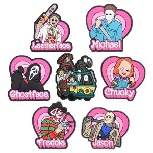 New Halloween Ghost Shoe Charms for <b>Clogs</b> DIY Accessories Soft PVC Removable Shoe Decorations - Product Image 1