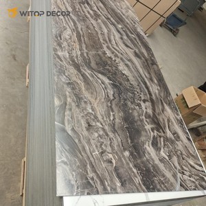 2mm/3mm * 1220*2440mm dễ dàng để cài đặt liên tục bằng đá cẩm thạch mô hình UV tấm đá cẩm thạch - Product Image 5