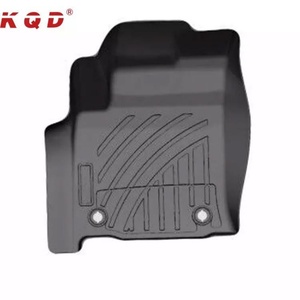 Alfombrillas de Piso TPE de Alta Calidad con Nuevo Diseño KQD para Revo 2016 en Adelante, Negras, 3.5mm de Grosor, Antideslizantes, Juego Completo - Product Image 2