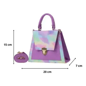 Bolso Bandolera Arcoíris para Mujer Fana, Cuero Genuino, Impermeable, Diseño Moderno, Uso Diario - Product Image 3