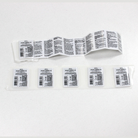 Étiquette multi-pages durable, résistante à l'huile et à l'eau, autocollante amovible, type « peler et révéler », pour manuels de produits variés