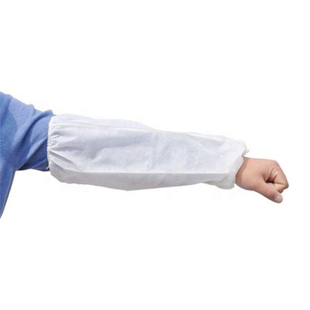 Белый одноразовый нетканый рукав Anhui, чехол для рабочего полотна