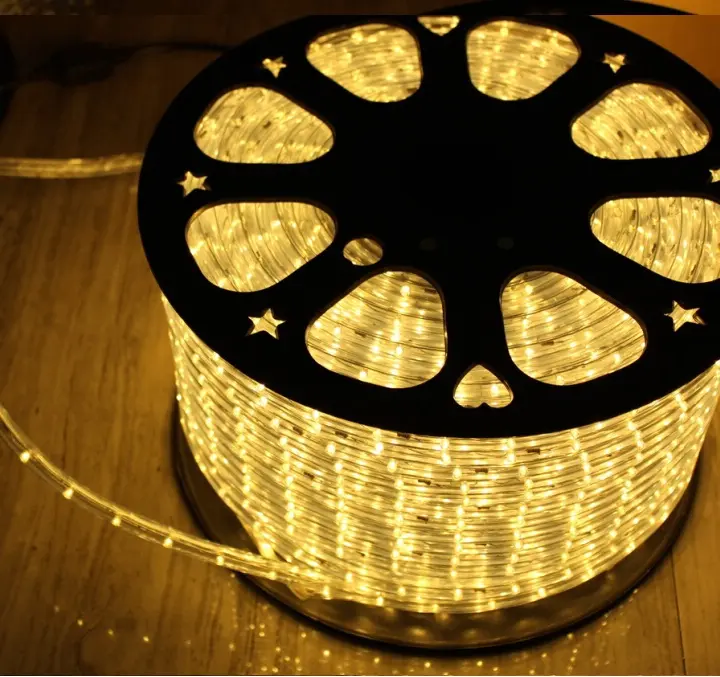 24v 10mm 2-draads waterproof led strip licht witte zachte duralight buis 36led/m
