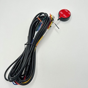 Rangkaian Kabel GPS M12-7P Aviation Head-Pin Seat dengan Selubung PVC Tembaga, Panjang 2m, Tombol Alarm, Sekring 5A untuk Peralatan Rumah Tangga dan Mesin - Product Image 3