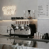 Machine à café industrielle avec alimentation au gaz et à l'électricité pour machine à café commerciale d'extérieur