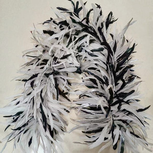 2 metros 350g FEATHER GARLAND gran pluma <span class=keywords><strong>de</strong></span> gallo Boa <span class=keywords><strong>plumas</strong></span> <span class=keywords><strong>de</strong></span> pollo bufanda para fiesta baile rendimiento carnaval <span class=keywords><strong>disfraz</strong></span> - Product Image 1