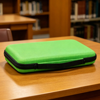 Housse pour ordinateur portable en EVA rigide colorée, antichoc, avec poignée portable, sac de rangement protecteur pour iPad Pro, ordinateur portable, tablette de 11 à 13 pouces
