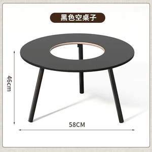 <span class=keywords><strong>Parrilla</strong></span> Eléctrica de Carbón de Doble Uso, Portátil, Desmontable, para Exteriores, sin Humo, con Juego de Té, para Patio - Product Image 6