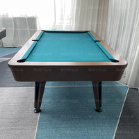 Table de billard en bois massif sur mesure, économique, pour la maison, le club, le bar, l'hôtel et les salles de jeux commerciales, meubles de divertissement