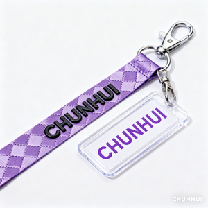 Dễ thương phim hoạt hình chất lượng cao polyester dây móc chìa khóa dây đeo cổ với dây đeo điện thoại di động và người giữ huy hiệu - Product Image 4