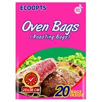 Sacs de cuisson en plastique résistant à la chaleur pour poulet, ragoût, cuisson lente, rôtissage, cuisson à l'eau, fruits de mer, dinde