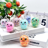 Jouet anti-stress BOTU Lapin à presser, édition imprimée, boule à air en TPR, outil magique tendance pour jeux de fête et cadeaux