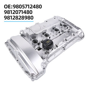 9805712480 Peugeot 2008 408 301 308S <span class=keywords><strong>508</strong></span> 207CC RCZ Citroën C4 C5 C6 DS Couvercle de soupape de moteur en aluminium - Product Image 2