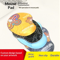 Repose-poignet en mousse à mémoire de forme, tapis de souris en silicone souple, support de poignet anti-pression, épaissi, antidérapant, dessin animé, anime, bureau, jeu