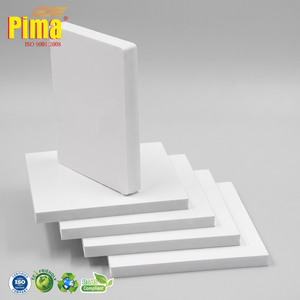 PVC WPC Foam Board <b>Sheet</b> Eco-Friendly White Color 20mm Thick 0.6 G/cm3 Density for Cabinet Door Panels and Wall <b>Cladding</b> - Product Image 1